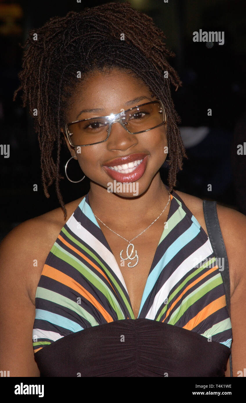 LOS ANGELES, Ca. Oktober 06, 2004: Schauspielerin GIOVONNIE SAMUELS im Rahmen der Weltpremiere in Hollywood, von Freitag Abend Leuchten. Stockfoto