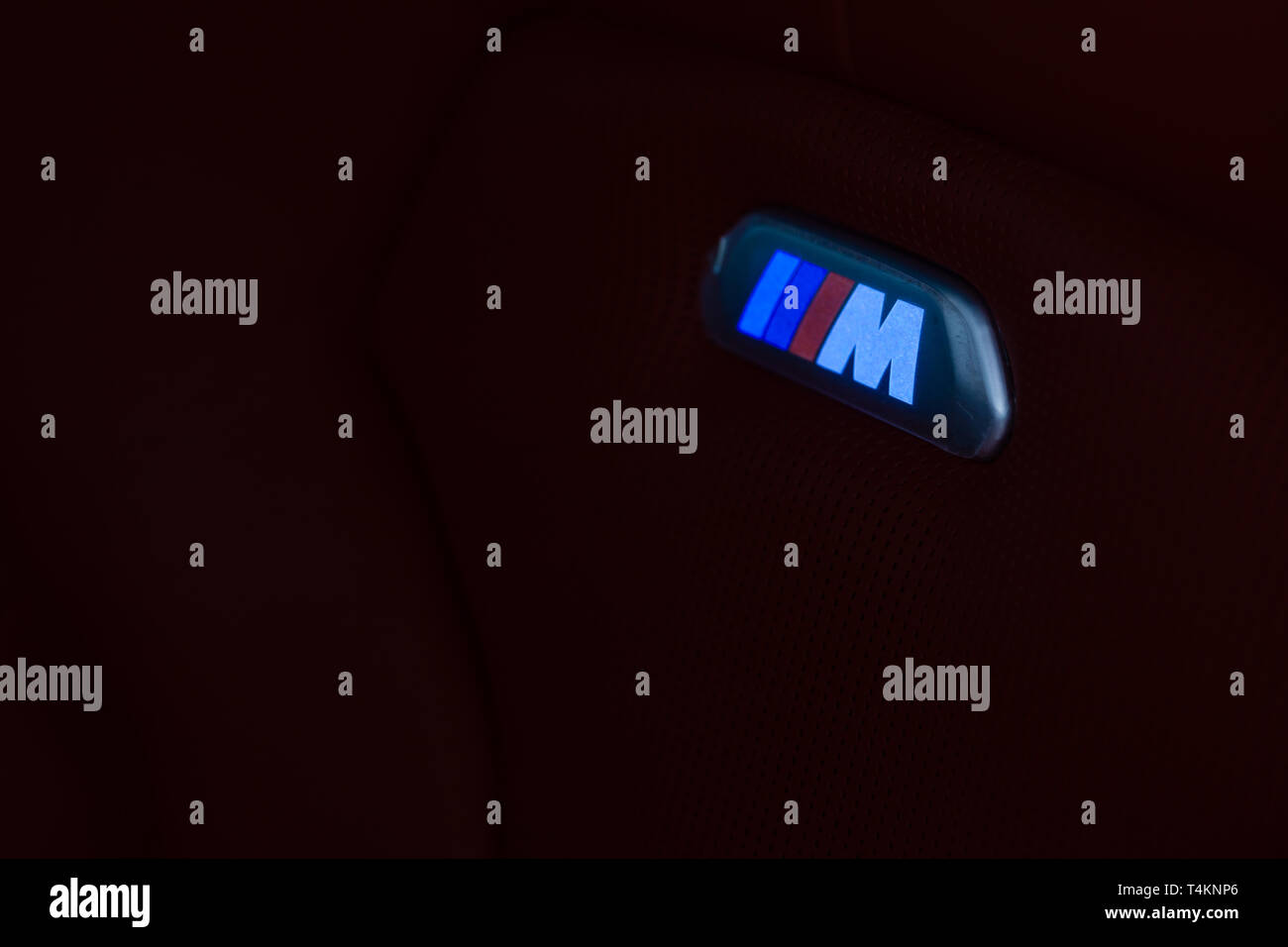 2015 BMW M4 Coupé Stockfoto