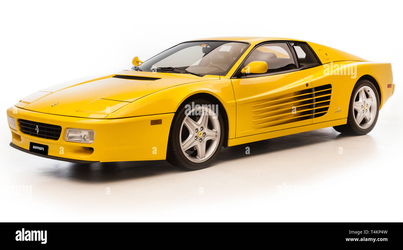 Ferrari Testarossa Stockfoto
