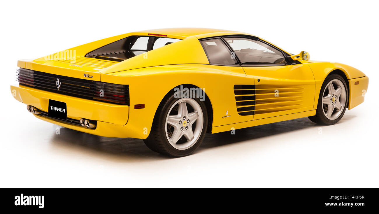 Ferrari Testarossa Stockfoto