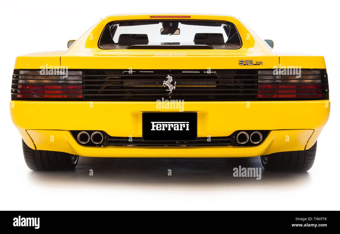 Ferrari Testarossa Stockfoto