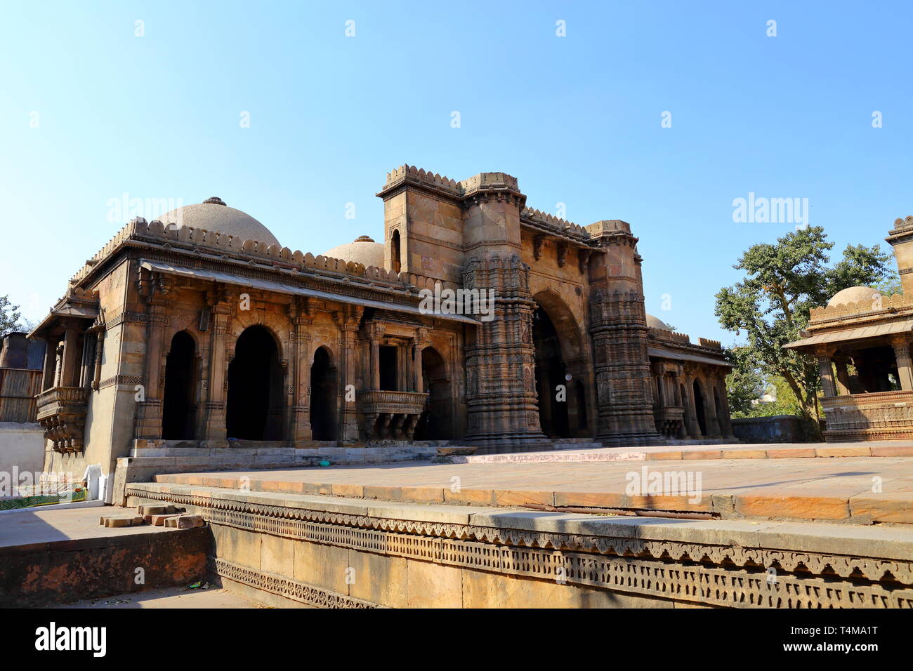 Hazrat Harir RA Masjid in Ahmedabad im indischen Bundesstaat Gujarat Stockfoto