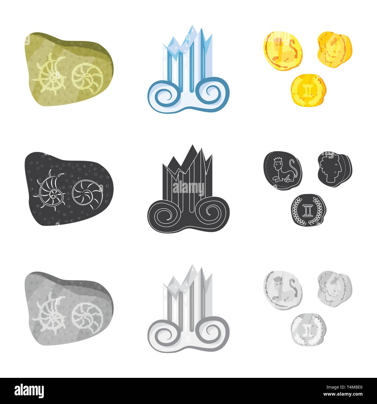 Uraltes ringen Stock-Vektorgrafiken kaufen - Alamy