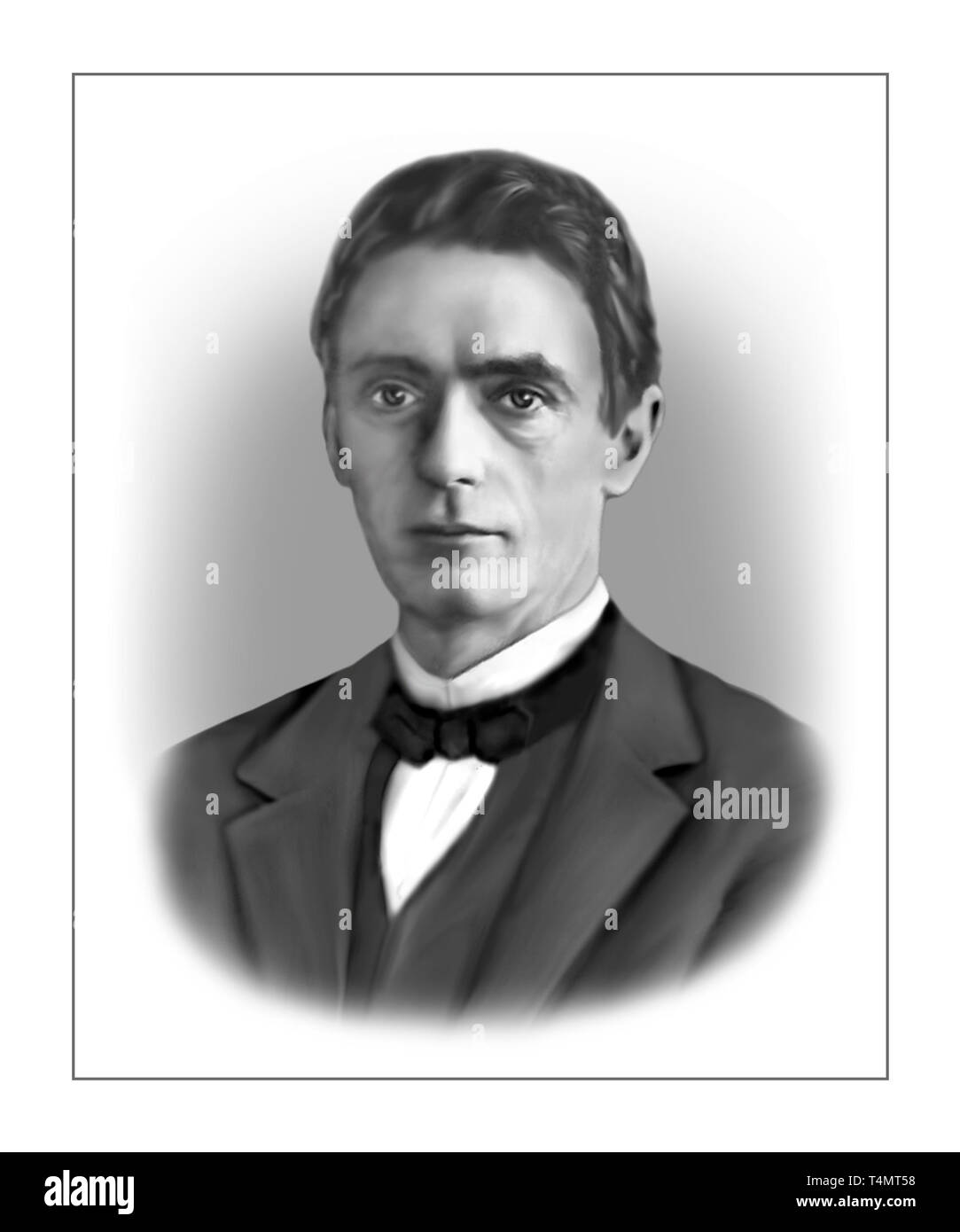 Rudolf Steiner 1861-1925 österreichischer Philosoph Sozialreformer Stockfoto