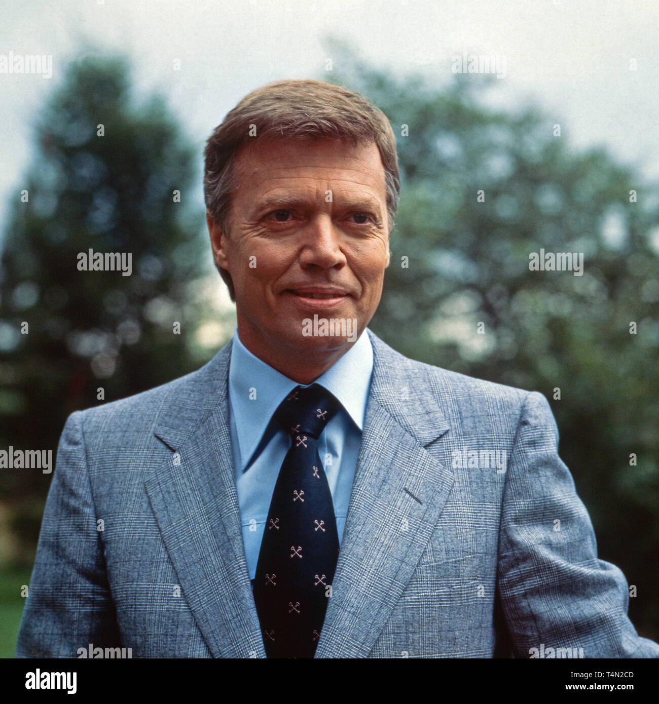 Karlheinz Böhm, österreichischer Wittlich, Deutschland Ca. 1979. Österreichische Schauspieler Karlheinz Böhm, Deutschland Ca. 1979. Stockfoto