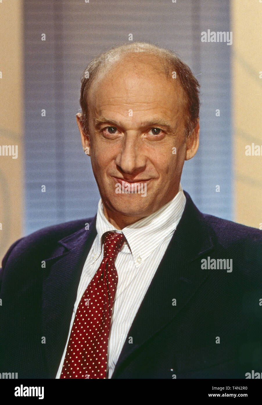 Luc Bondy, Schweizer Theater-, Film- und Fernsehregisseur, Deutschland 1996. Schweizer Theater-, Film- und TV-Regisseur Luc Bondy, Deutschland 1996. Stockfoto