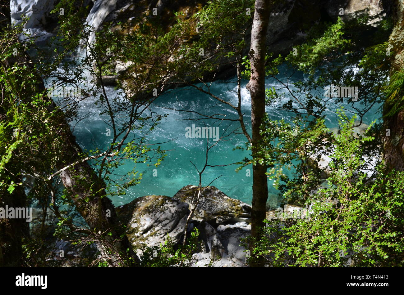 Die schönsten Fluss, den ich je gesehen Stockfoto