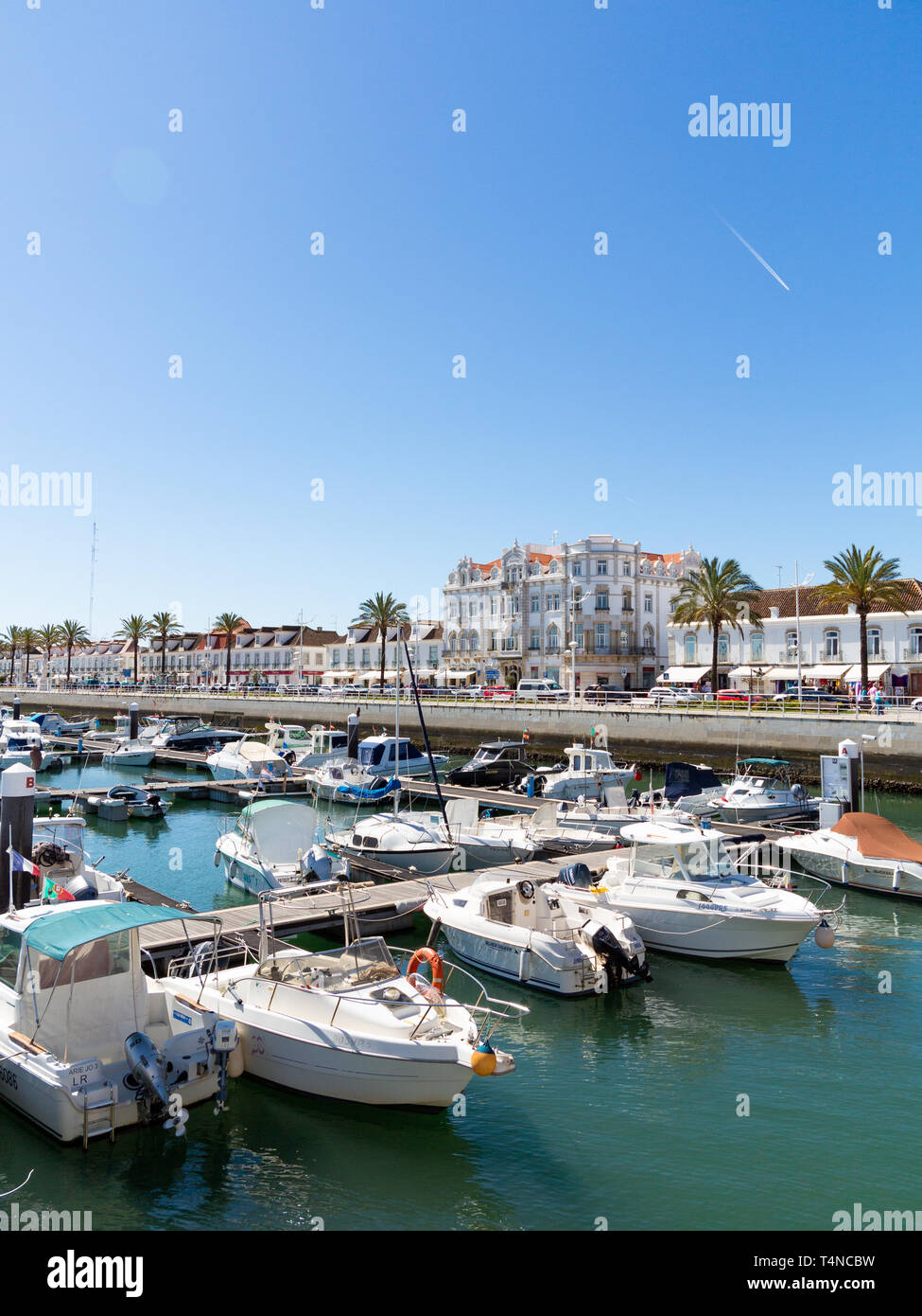 Marina de Vila Real de Santo António, Algarve, Portugal Stockfoto