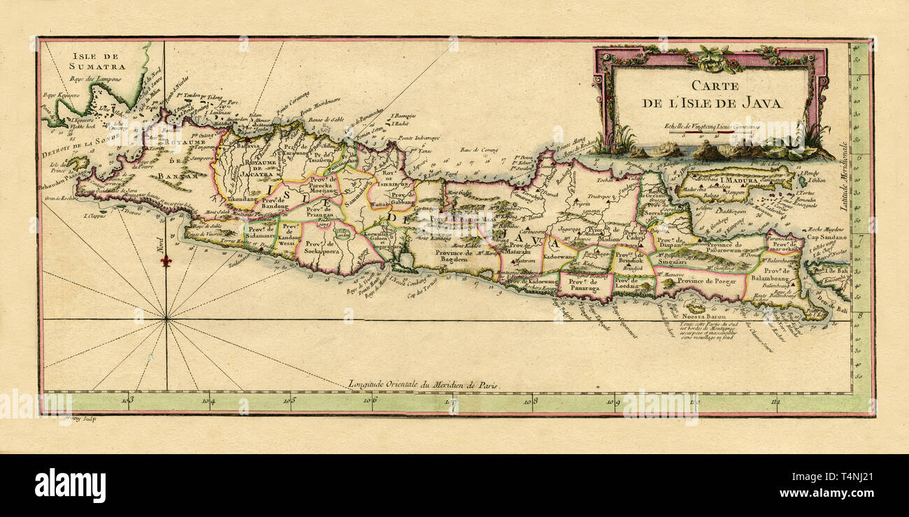Map of java -Fotos und -Bildmaterial in hoher Auflösung – Alamy