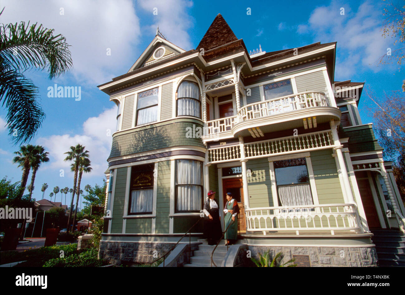 Kalifornien Kalifornien Westen Western Golden State Southern California Pazifik Oxnard Heritage Square Viktorianischer Stil Justin Petit Ranc Stockfotografie Alamy