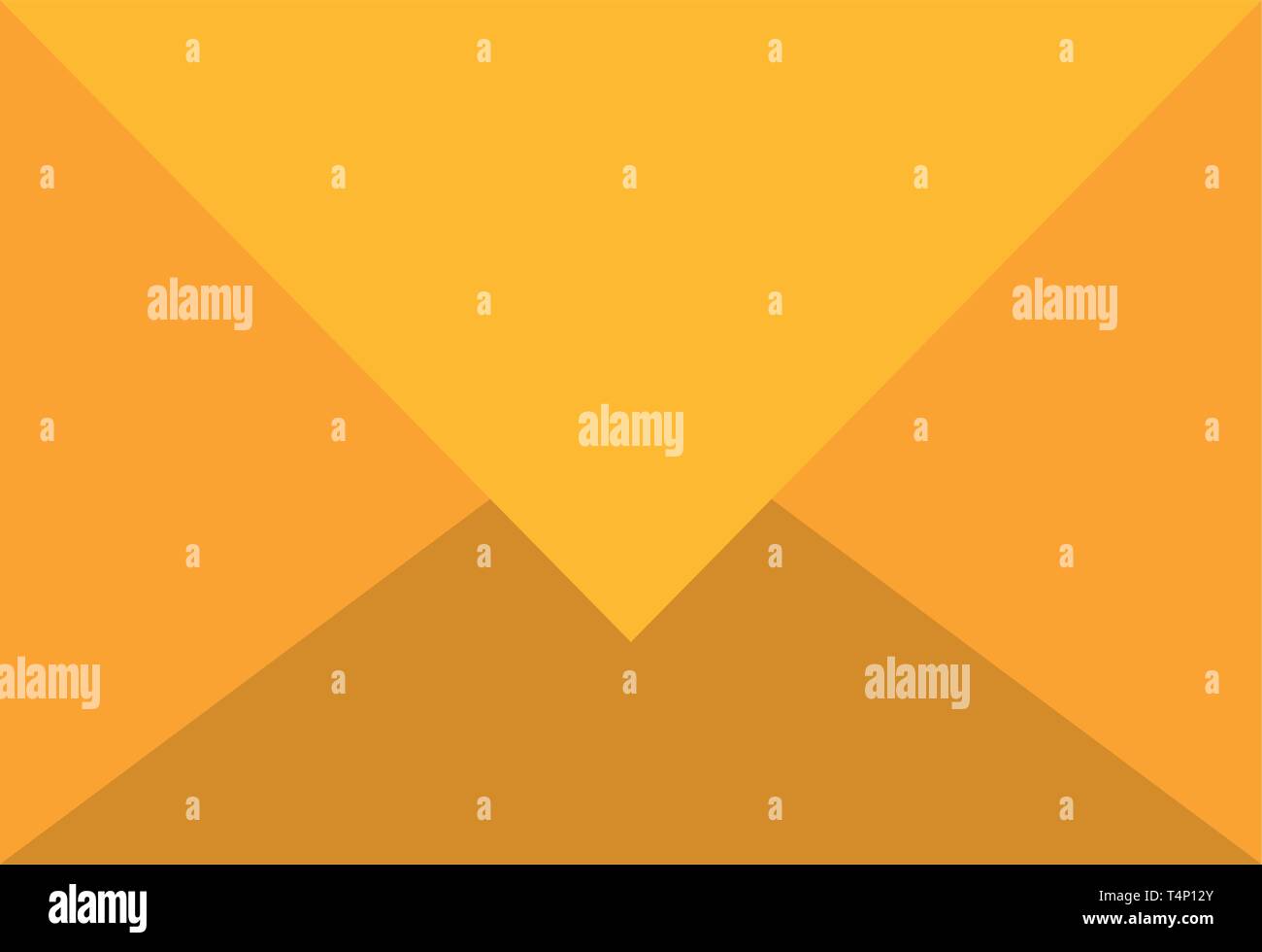 Mail Umschlag Brief isoliert Stock Vektor