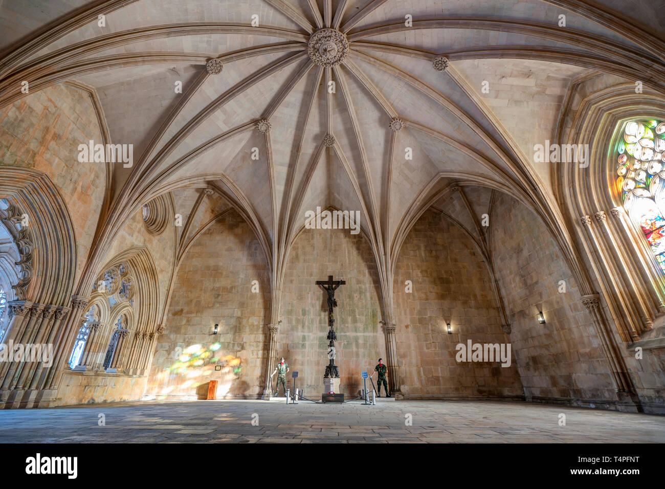 Der unbekannte Soldat Grab in Batalha, Portugal Stockfoto