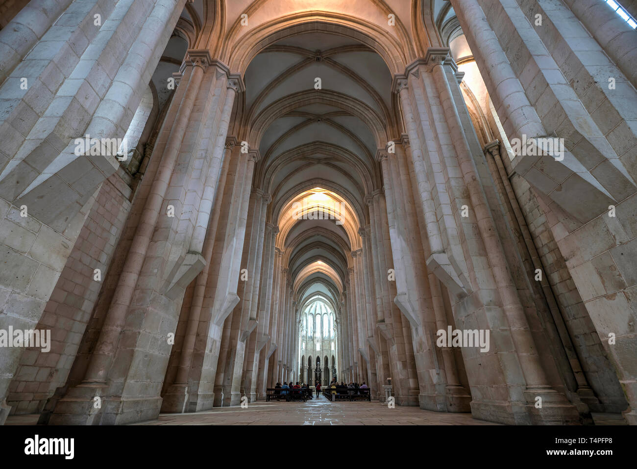 Kloster Alcobaça, Portugal Stockfoto