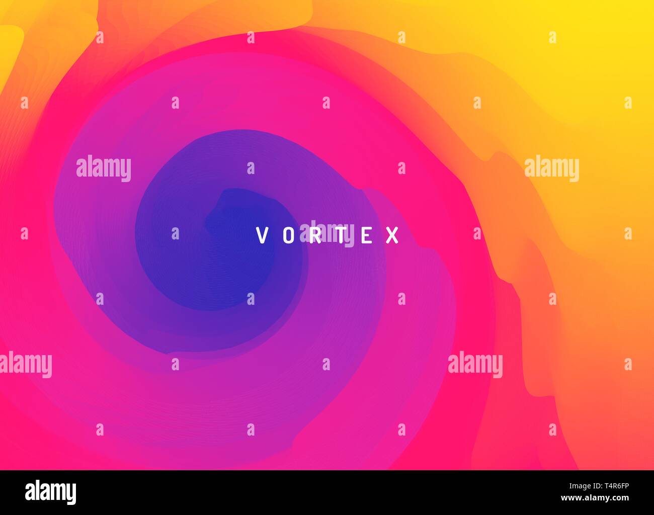 Zusammenfassung Hintergrund mit dynamischen Wirkung. Motion Vector Illustration. Trendy Gradienten. Rotation und wirbelnden Bewegung. Können für Werbezwecke verwendet werden, Ma Stock Vektor