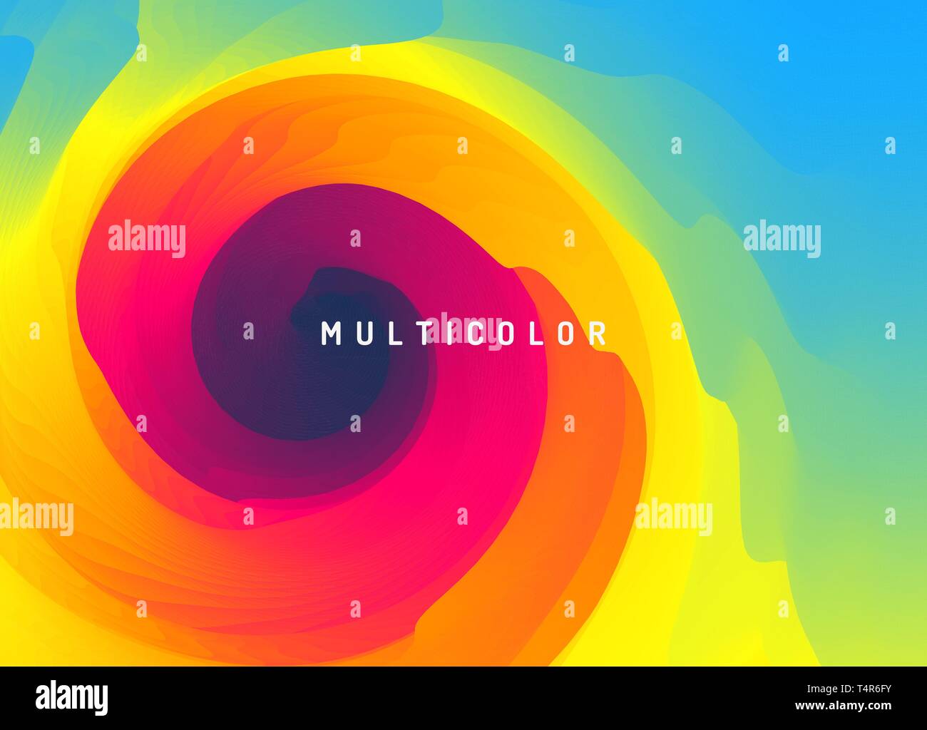Zusammenfassung Hintergrund mit dynamischen Wirkung. Motion Vector Illustration. Trendy Gradienten. Rotation und wirbelnden Bewegung. Können für Werbezwecke verwendet werden, Ma Stock Vektor