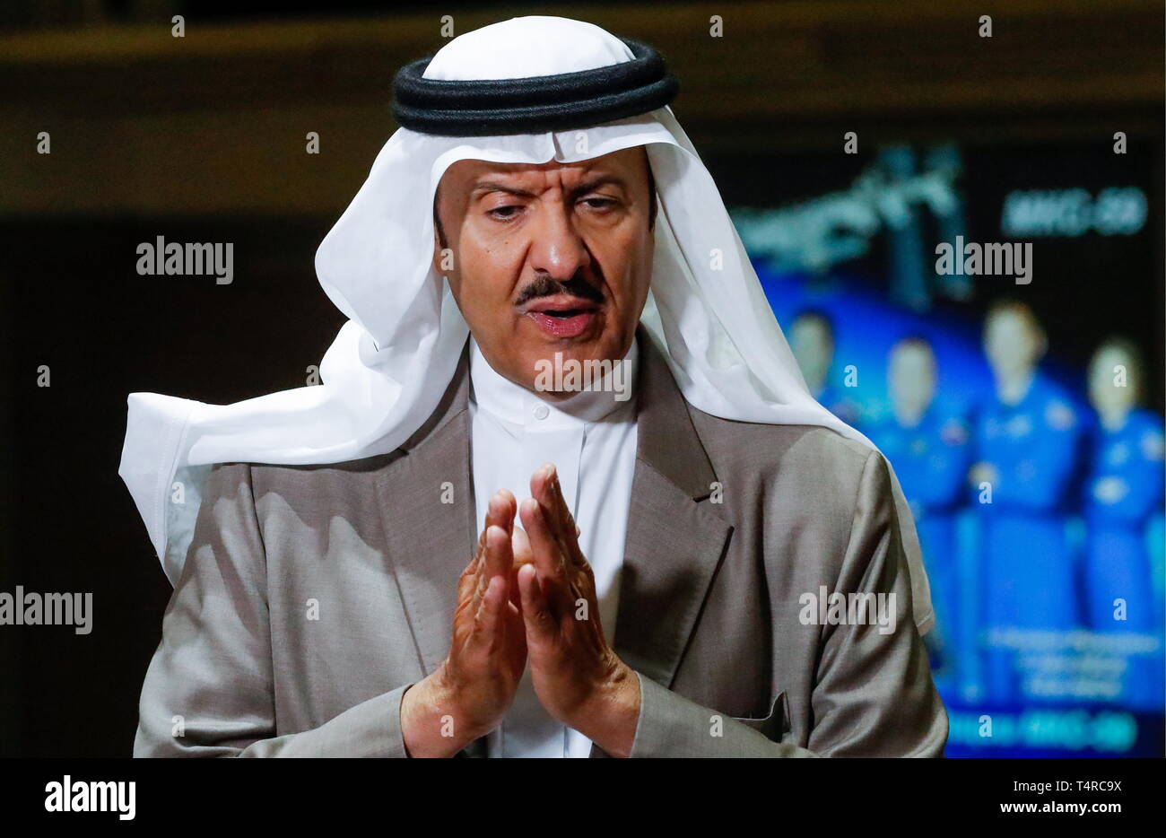 Prinz Sultan Bin Salman Bin Abdulaziz Al Saud Stockfotos und bilder