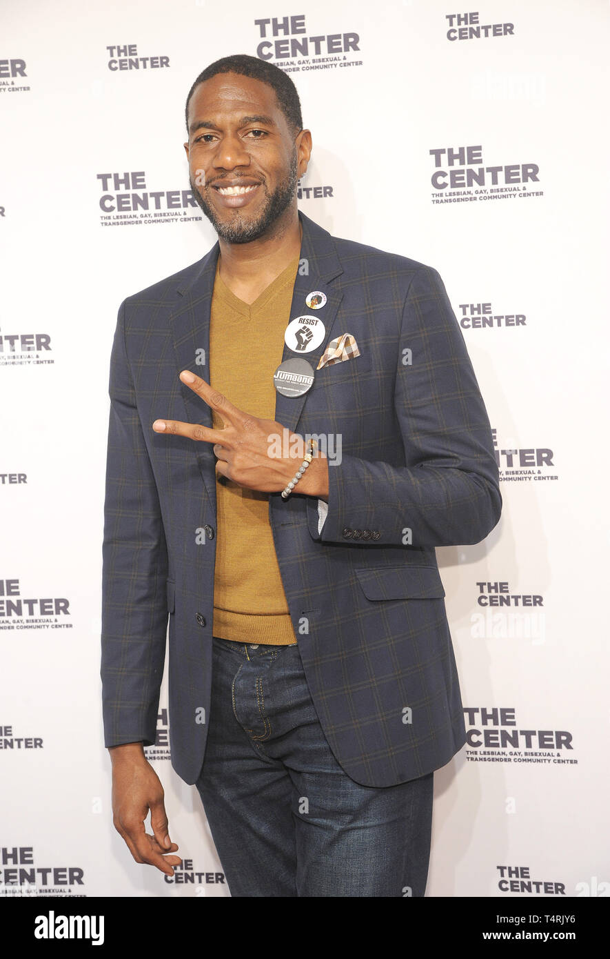 New York, New York, USA. 18 Apr, 2019. Jumaane Williams besucht die LGBT-Community Centre Abendessen im Cipriani Wall Street am 18. April 2019 in New York City. Quelle: John Palmer/Medien Punch/Alamy leben Nachrichten Stockfoto