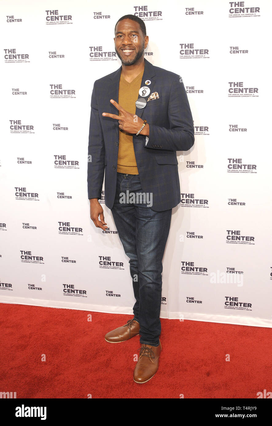 New York, New York, USA. 18 Apr, 2019. Jumaane Williams besucht die LGBT-Community Centre Abendessen im Cipriani Wall Street am 18. April 2019 in New York City. Quelle: John Palmer/Medien Punch/Alamy leben Nachrichten Stockfoto