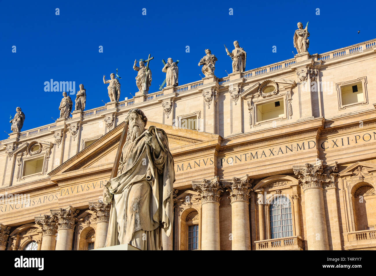 Basilika St. Peter Stockfoto