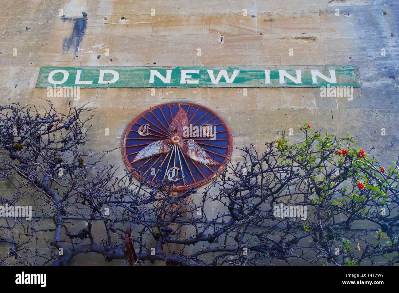 Alte Neue Inn, Bourton-on-the-Water, Gloucestershire, England. Stockfoto