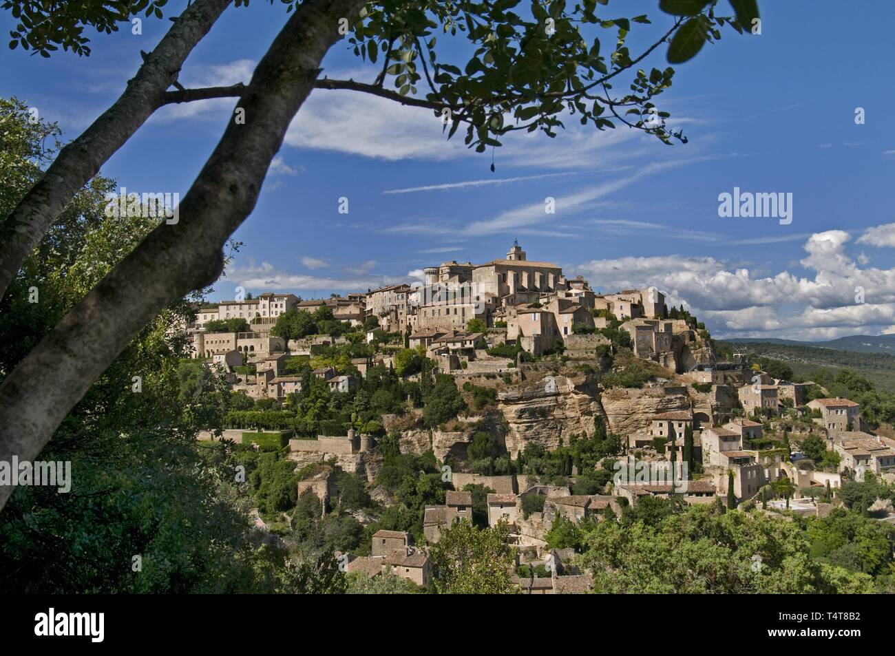 Gordes, Alpendorf, Provence, Südfrankreich, Frankreich, Europa Stockfoto