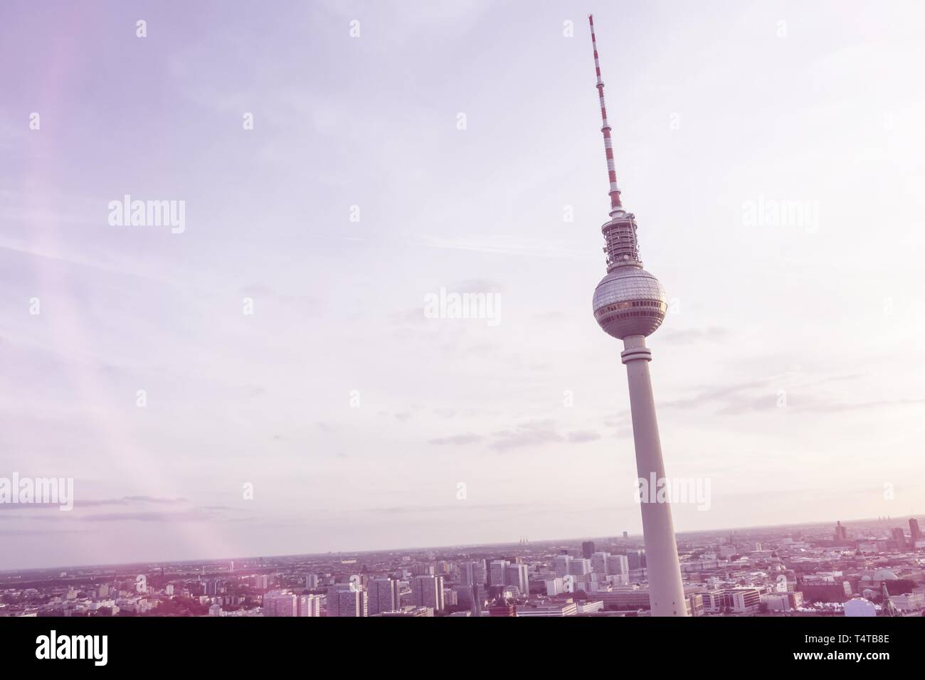 Berliner Fernsehturm, Berlin, Deutschland, Europa Stockfoto