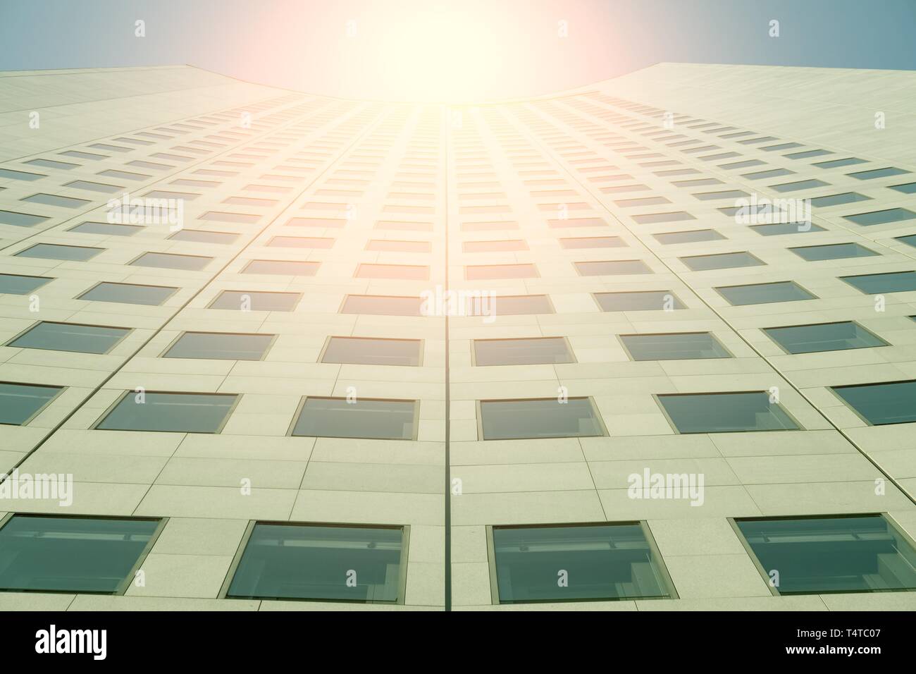 Architektur, Bürogebäude, Leipzig, Sachsen, Deutschland, Europa Stockfoto