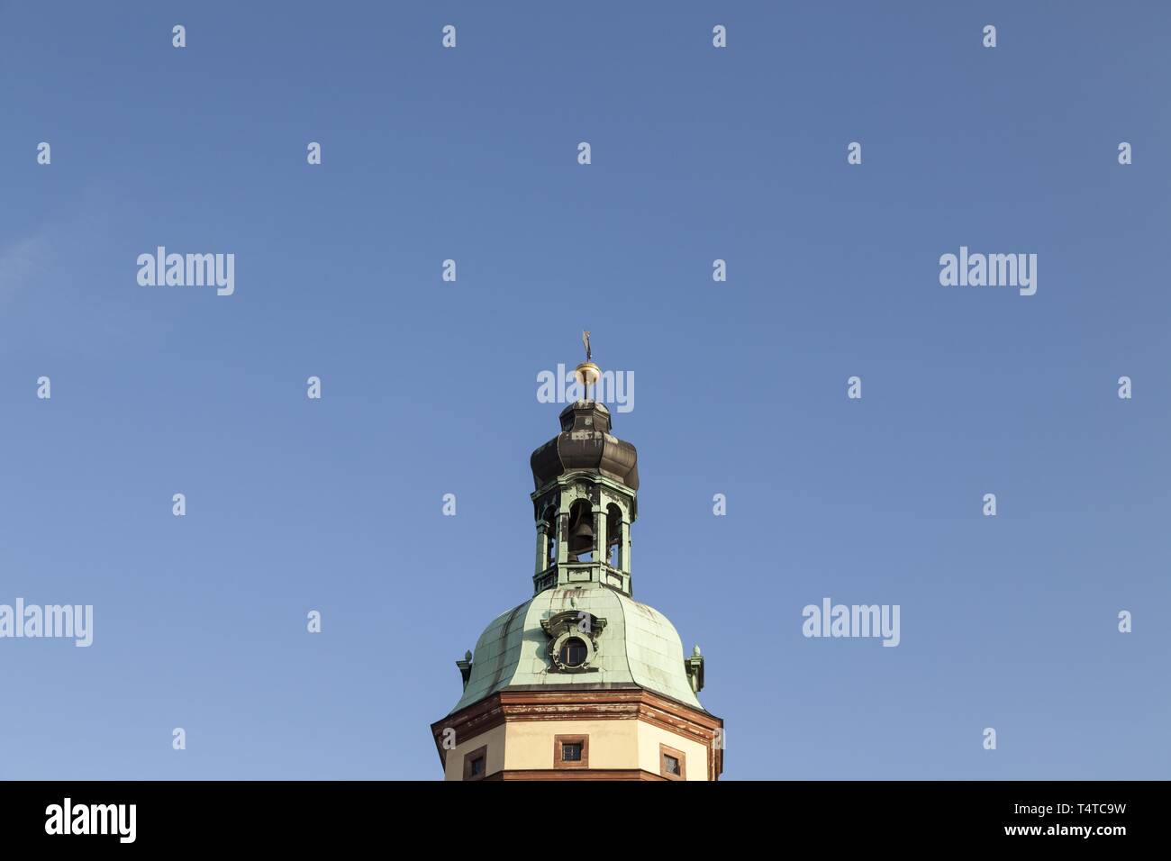 Oben in der Nikolaikirche, Leipzig, Sachsen, Deutschland, Europa, PublicGround, Europa Stockfoto