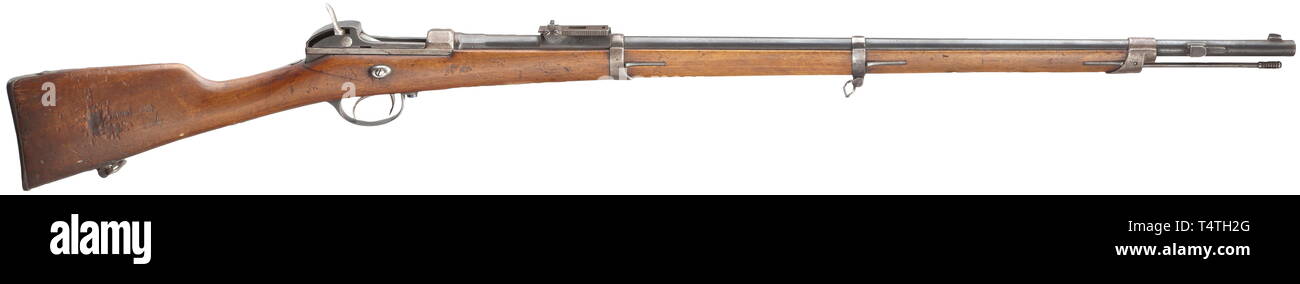 Dienstwaffen, Bayern, Werder Gewehr M 1869, Haenel, Kaliber 11 mm