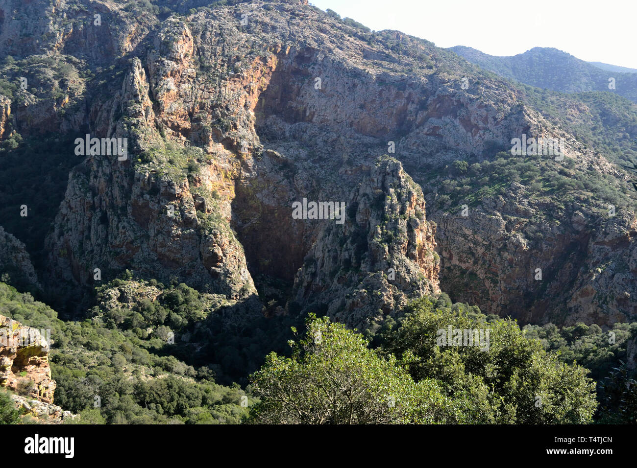 Blick auf Bidda Mores Canyon Stockfoto