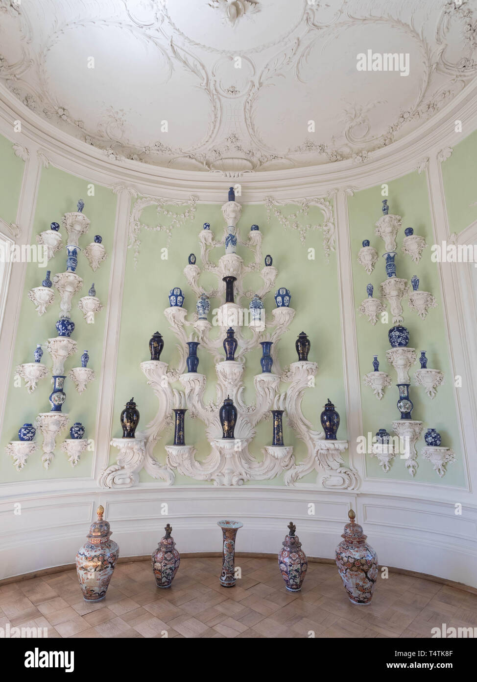 Schloss Rundale, Rundāle Pfarrei, Lettland Stockfoto