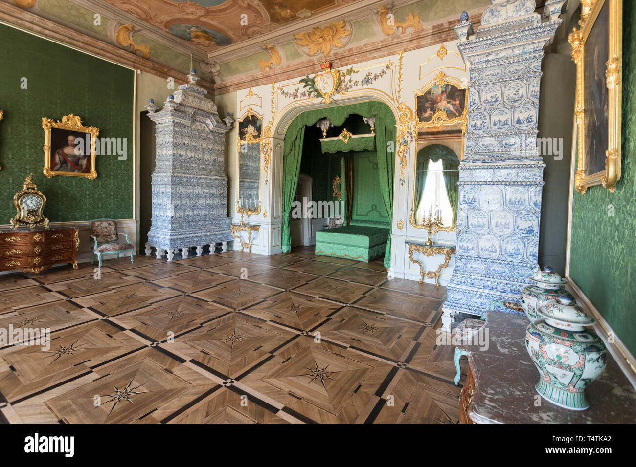 Schloss Rundale, Rundāle Pfarrei, Lettland Stockfoto