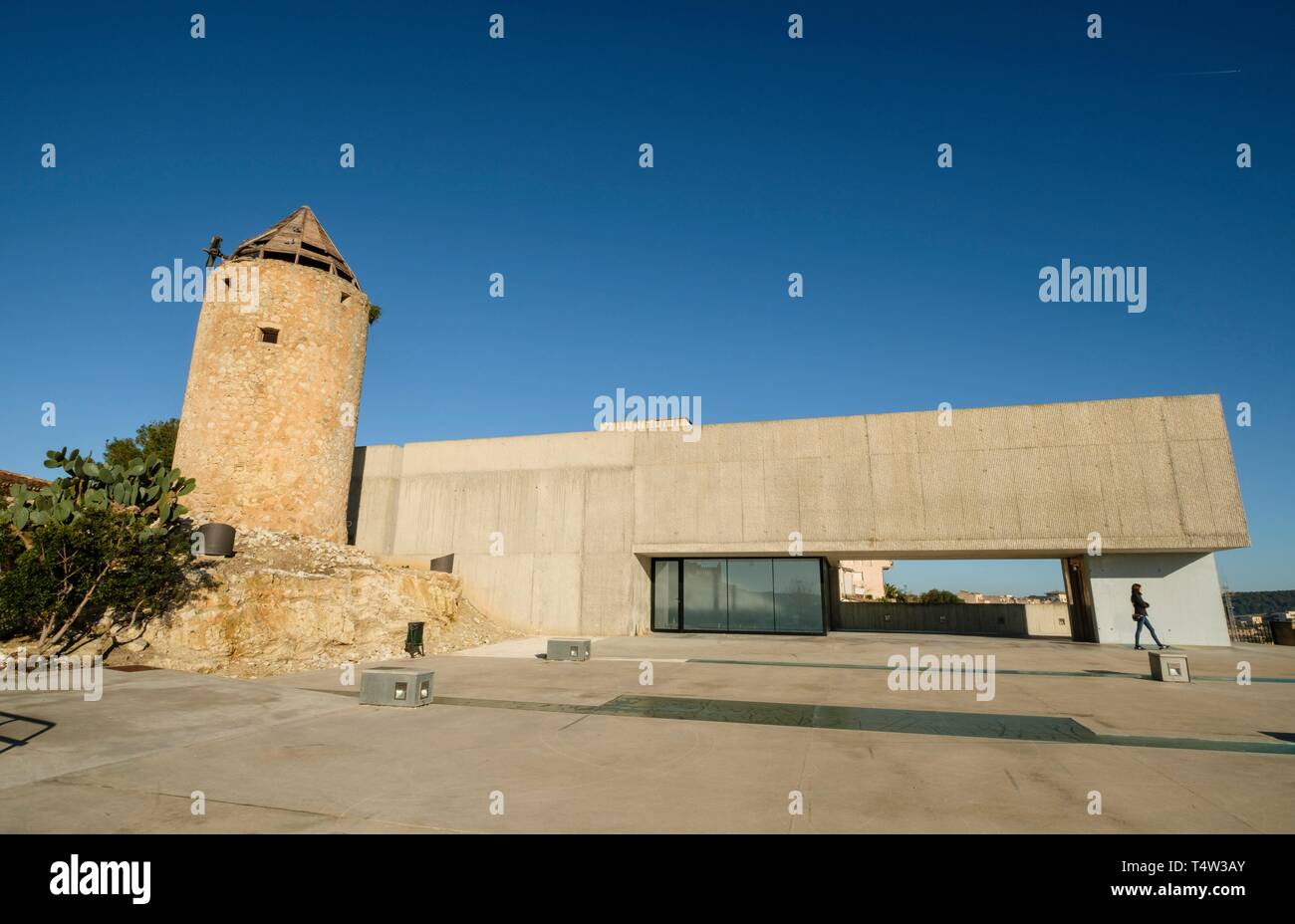 Mühle von Can Ferrando, 17. Jahrhundert, Montuiri, Mallorca, Balearen, Spanien. Stockfoto