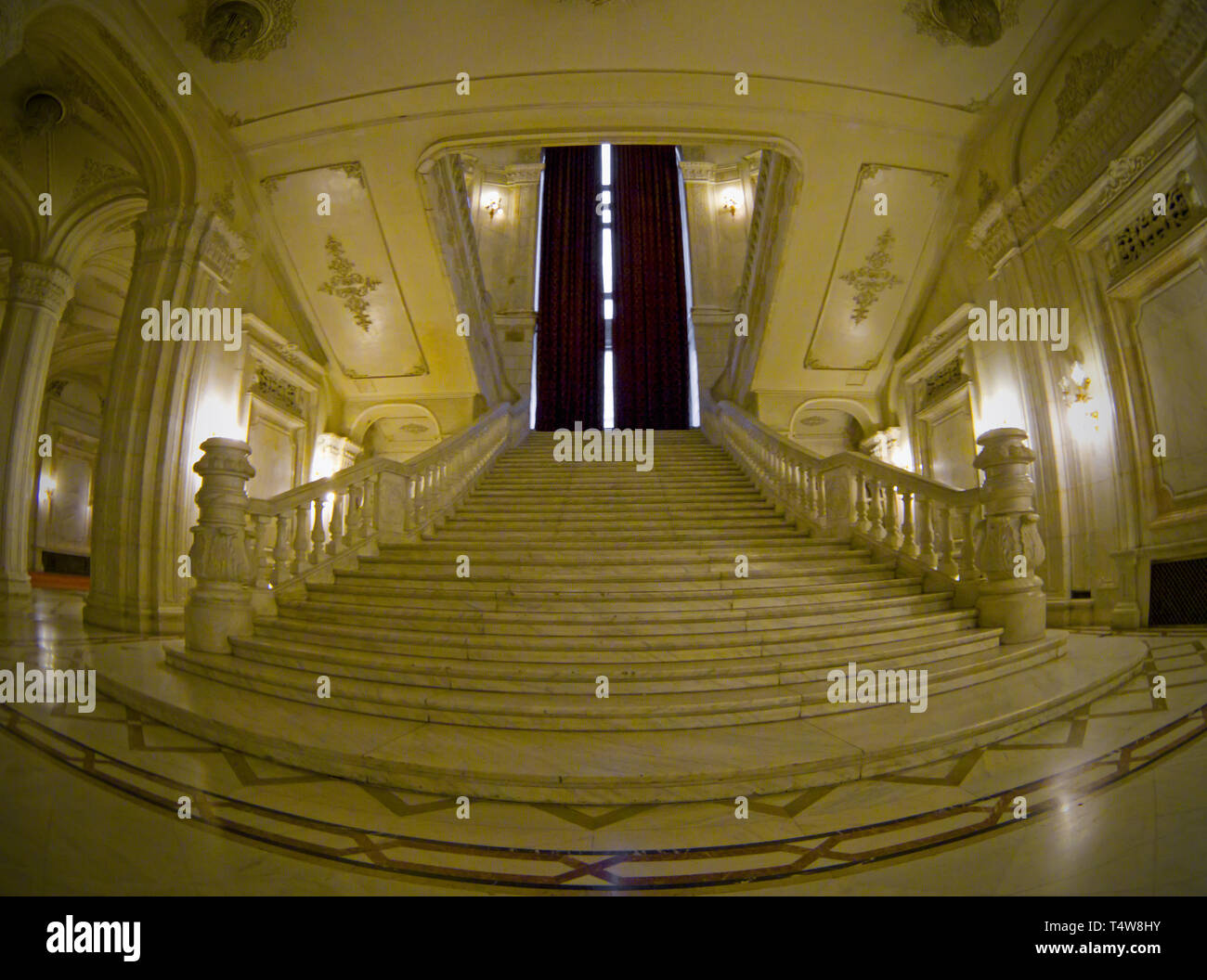 Das rumänische Parlament Stockfoto