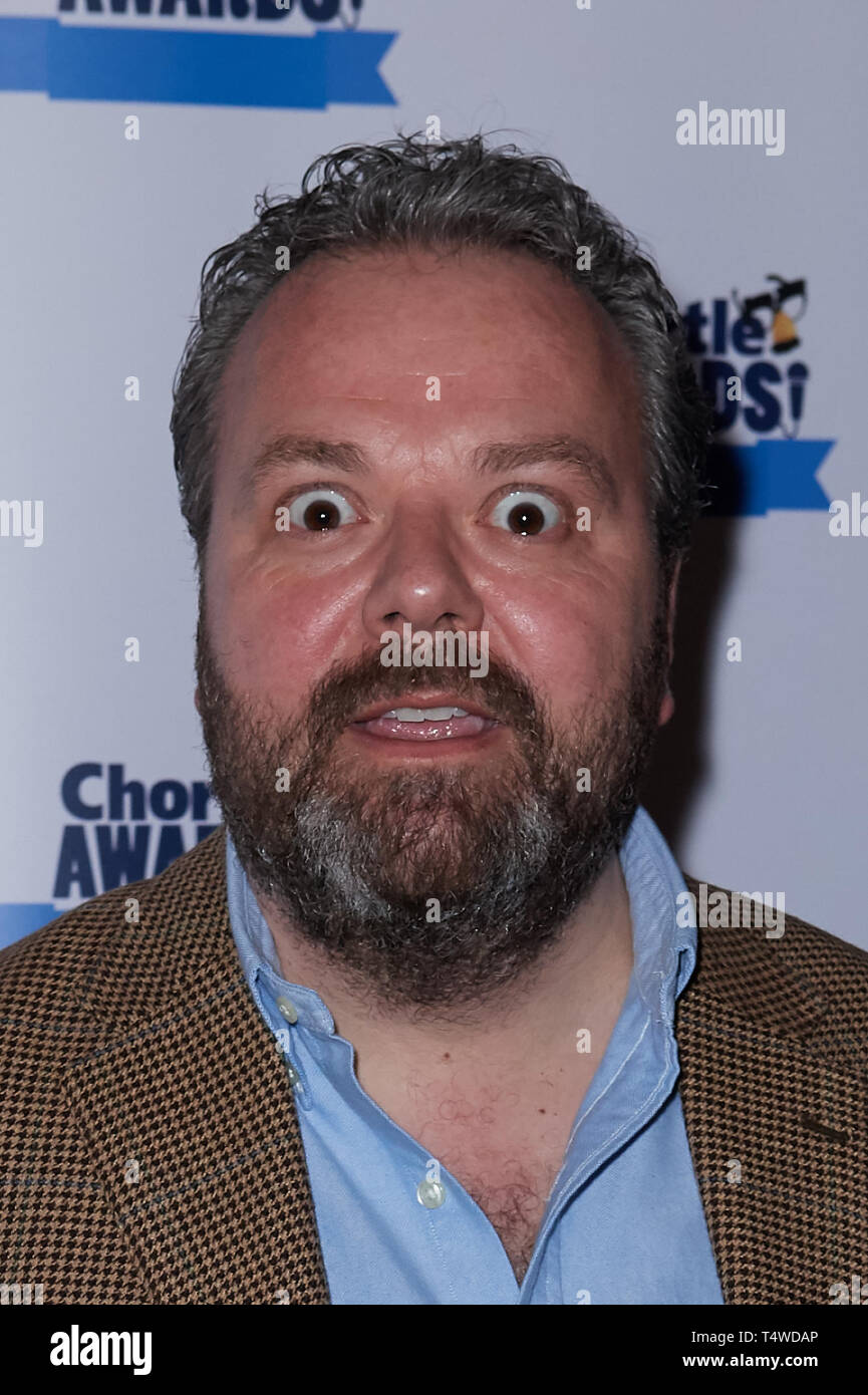 Chortle Awards 2019 - Ankunft mit: Hal Cruttenden Wo: London, Großbritannien Wann: 18 Mar 2019 Credit: WENN Stockfoto