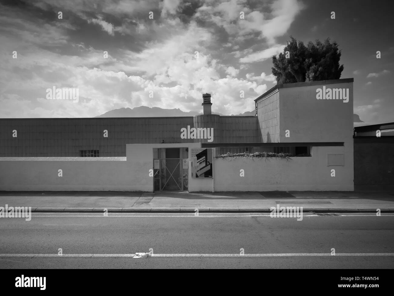 Villa Le Lac, entworfen von Le Corbusier Stockfoto