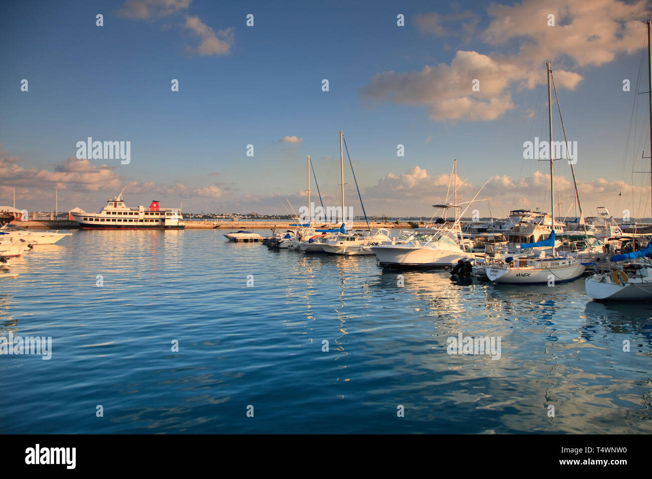 Bermuda, Royal Naval Dockyard Stockfoto