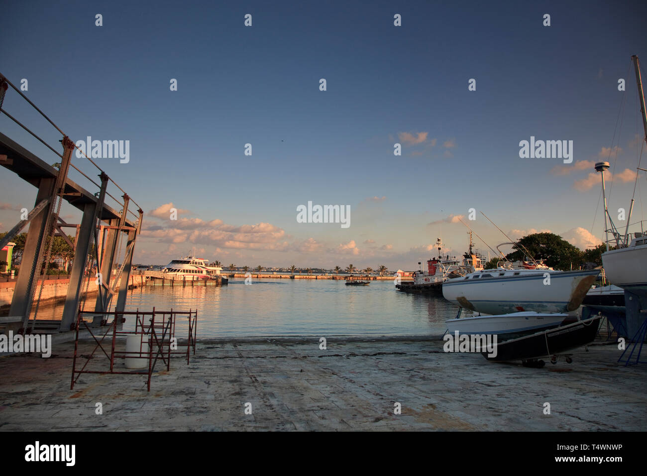 Bermuda, Royal Naval Dockyard Stockfoto