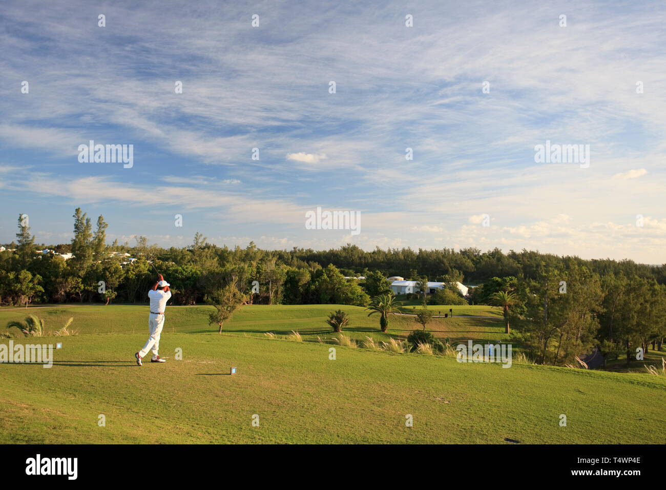 Bermuda, Südküste, Port Royale Golfplatz (PGA Grand Slam Tour) Stockfoto
