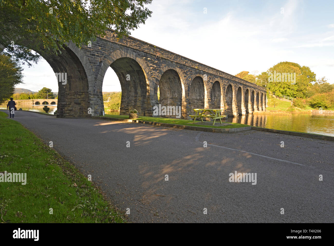 Ballydehob zwölf Arch Viadukt Stockfoto
