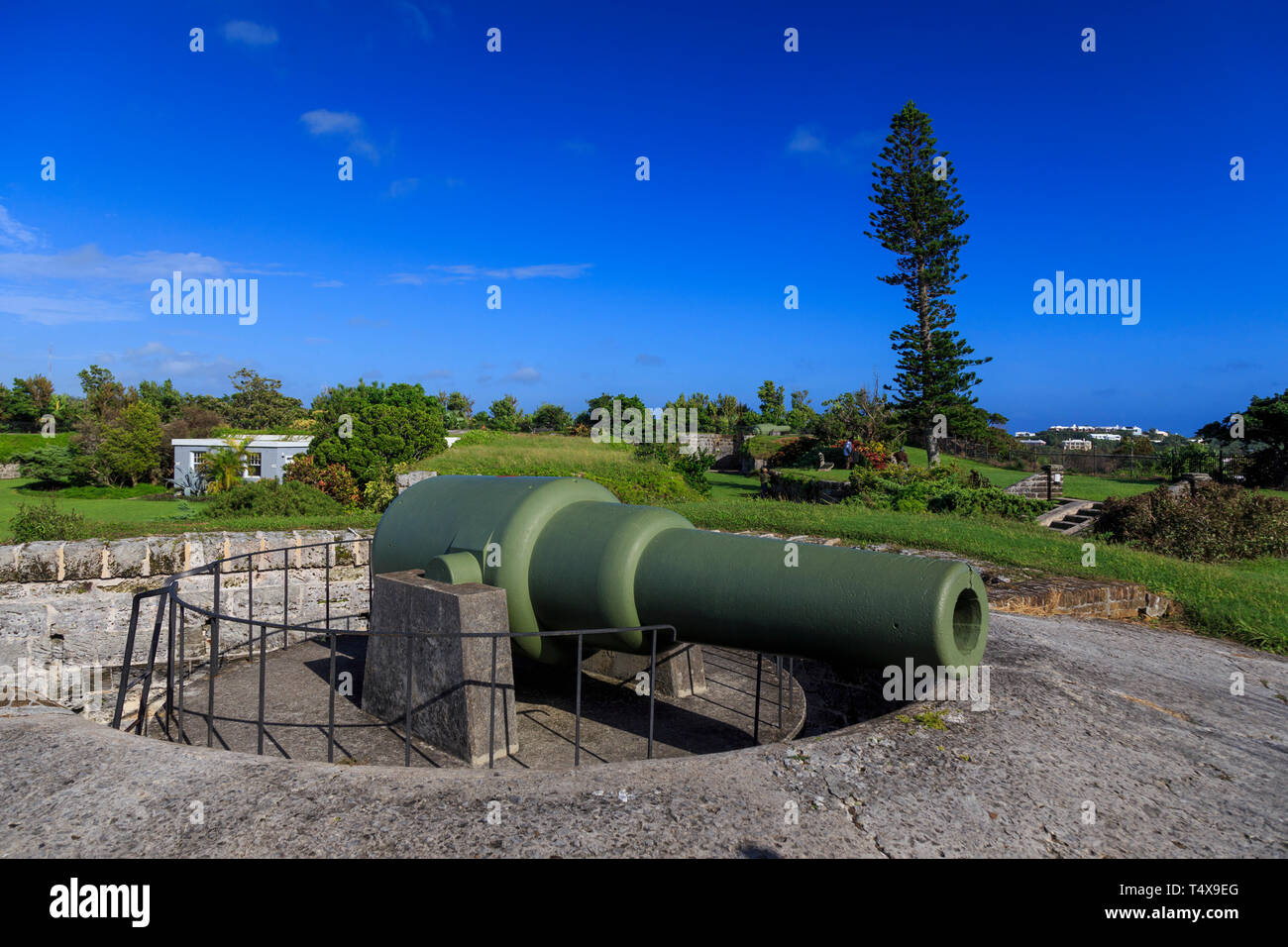 Hamilton, Bermuda, Fort Hamilton Stockfoto