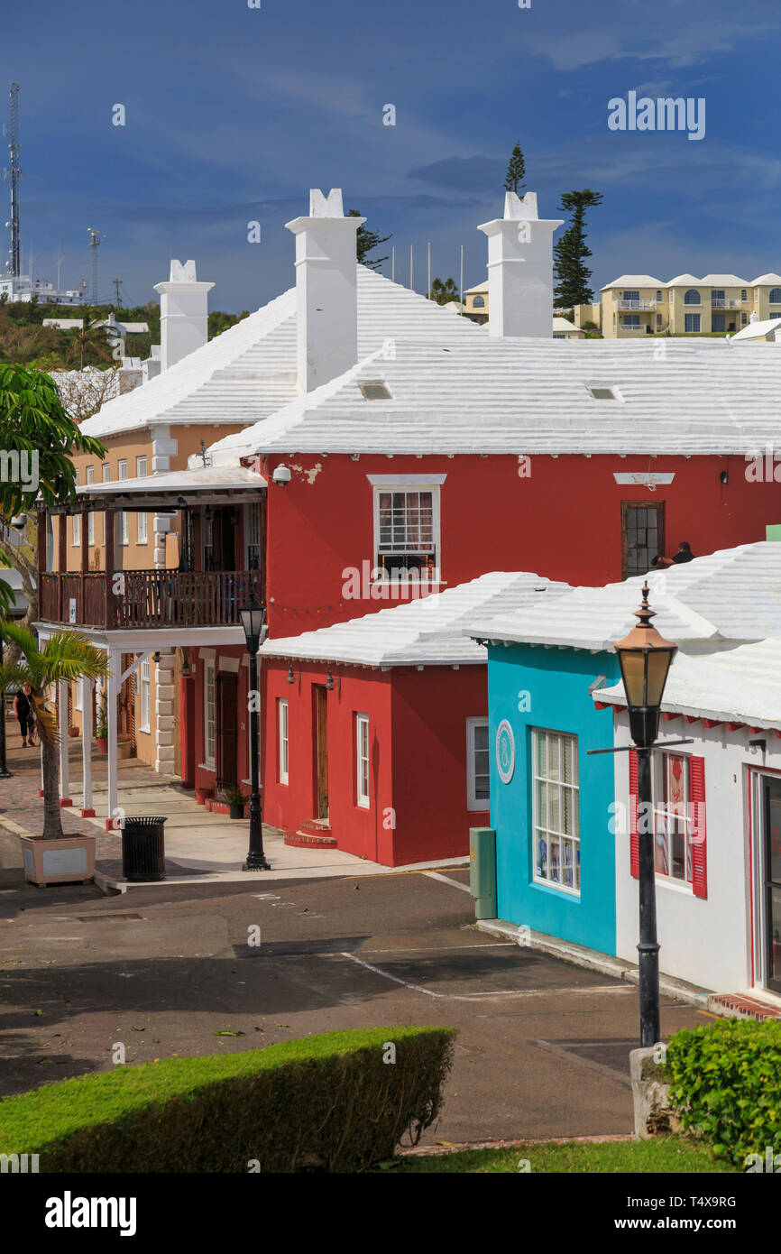 Bermuda, St. George's Historische Stadt Stockfoto