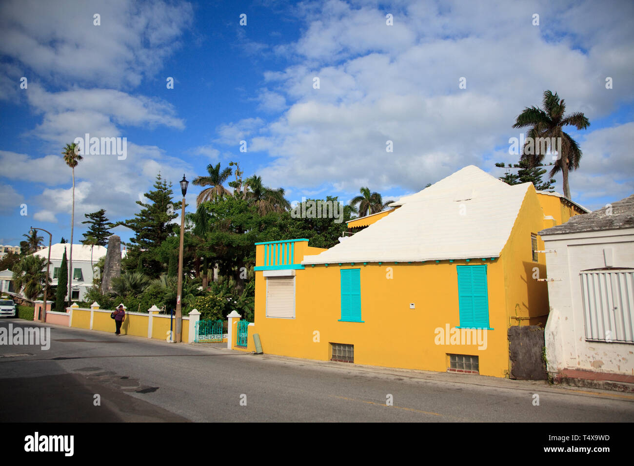 Bermuda, Flatts Village Stockfoto