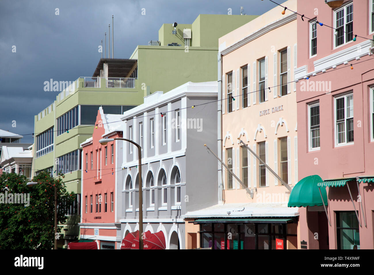 Bermuda, Flatts Village Stockfoto