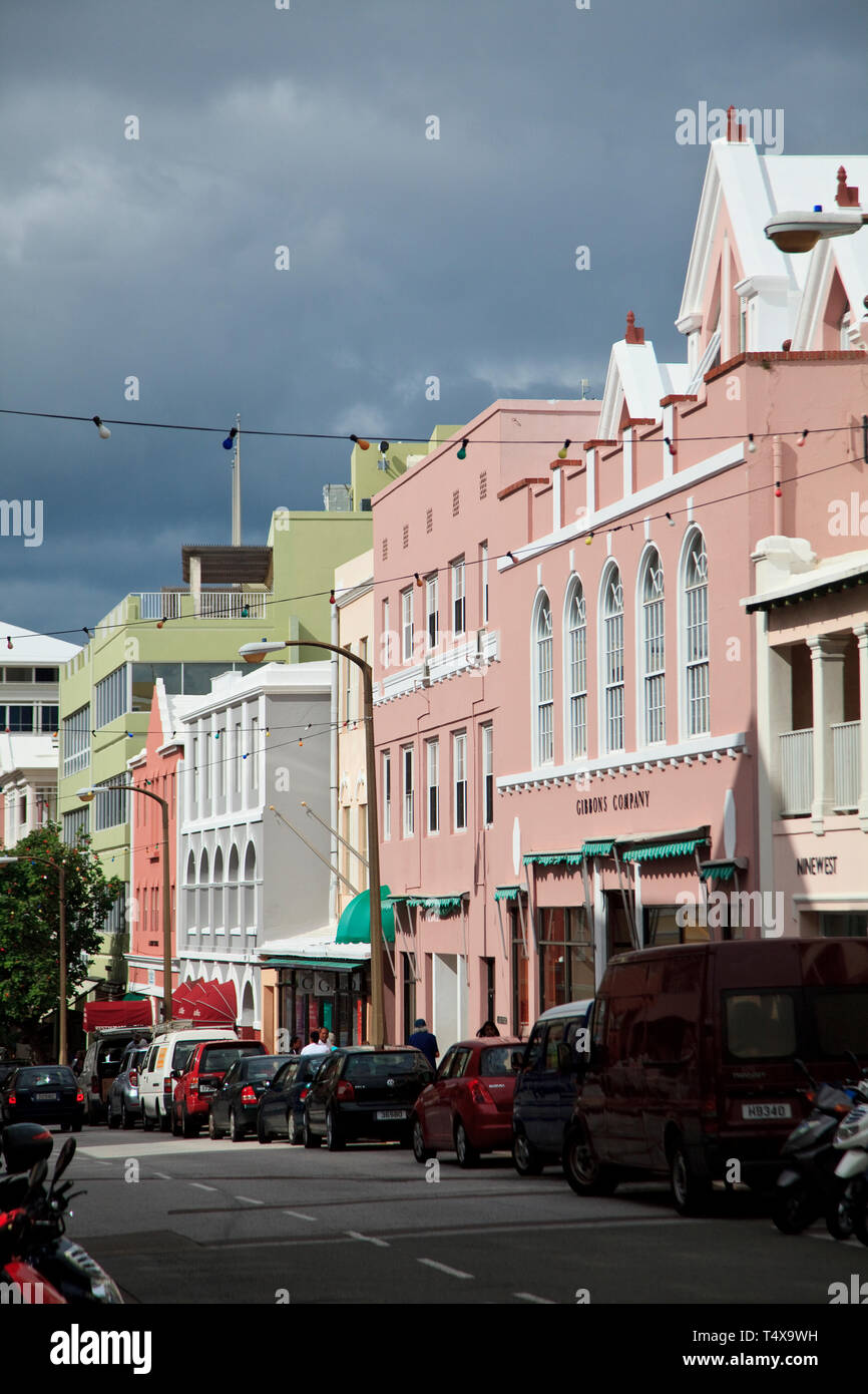 Bermuda, Flatts Village Stockfoto