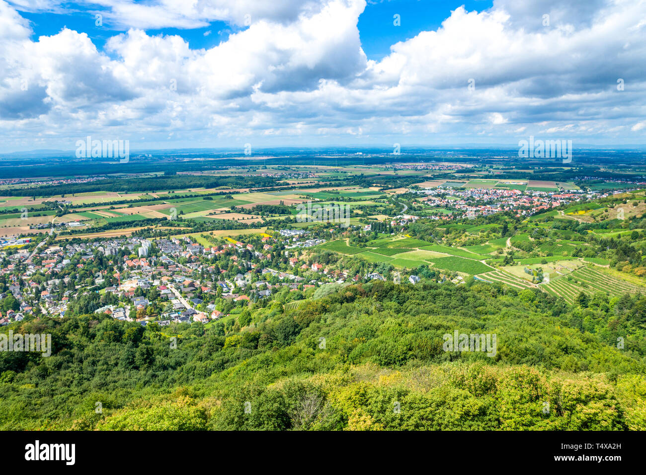 Park Fuerstenlager in Bensheim, Deutschland Stockfoto