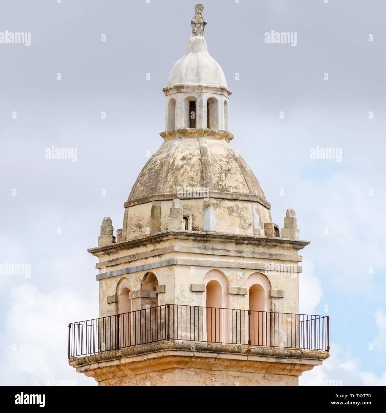 Parròquia de Santa Eugènia, Santa Eugenia, Mallorca, Balearen, Spanien. Stockfoto