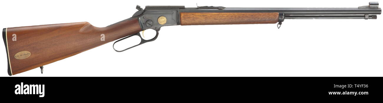 Die Langen Arme Moderne Systeme Marlin Modell Golden 39a Mountie Kaliber 22 Lr Anzahl Ac 29362 Additional Rights Clearance Info Not Available Stockfotografie Alamy