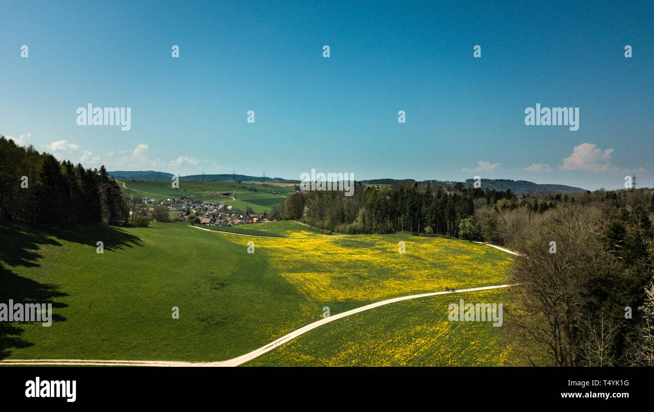 Natur aus der Luft Stockfoto