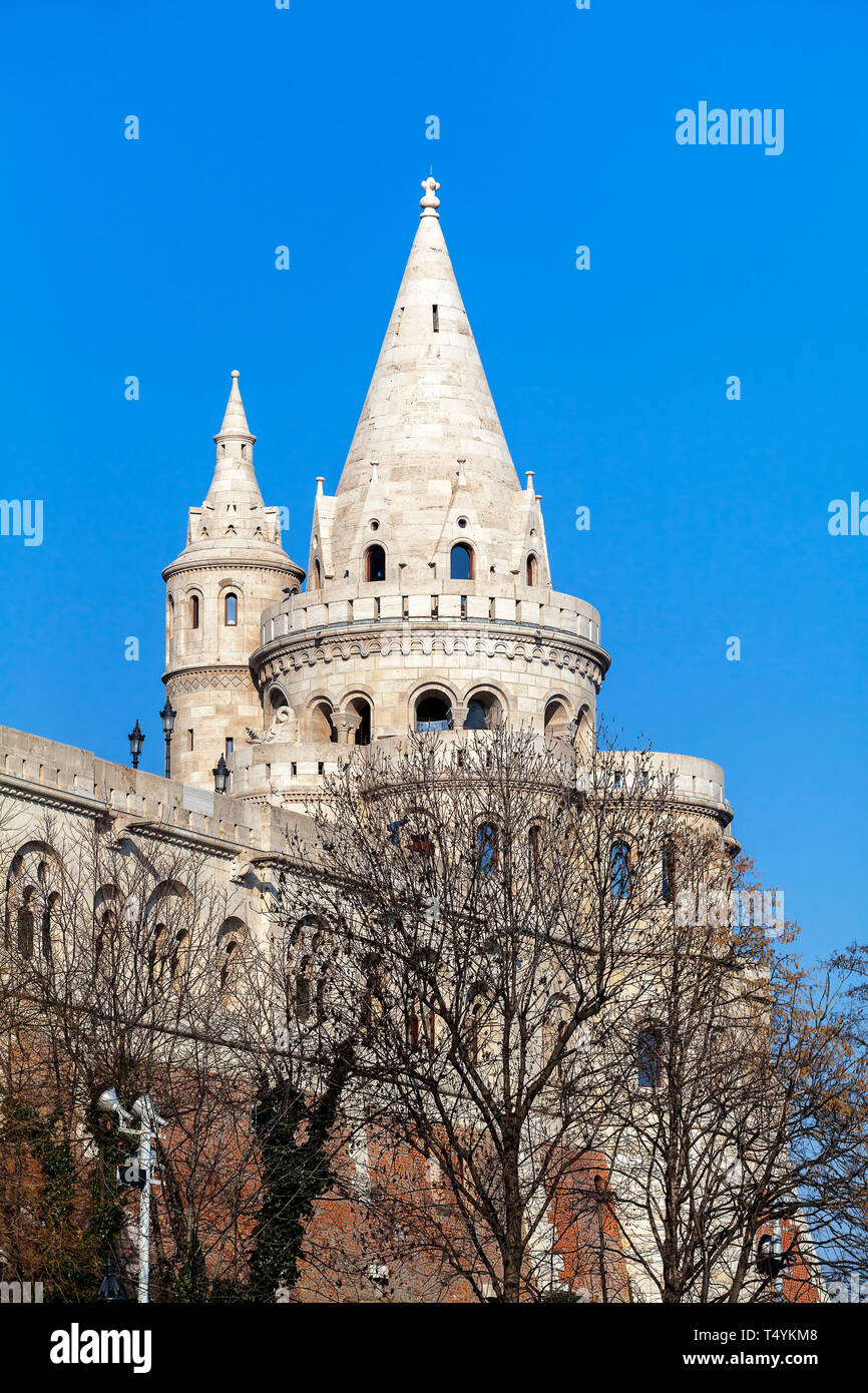 Fischerhochburg in Budapest, Ungarn Stockfoto Fischerhochburg in Budapest, Ungarn Stockfoto